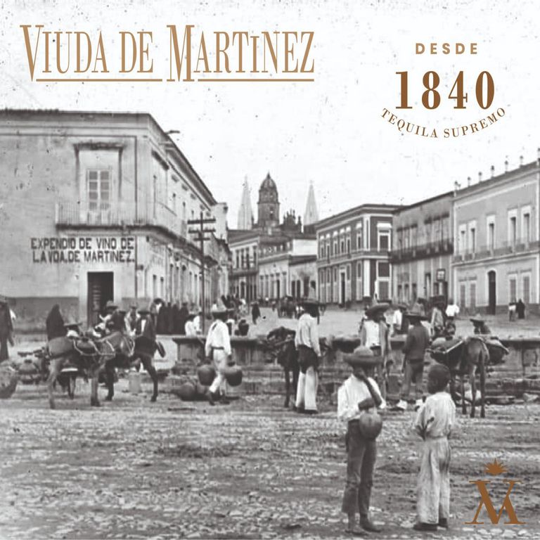 Viuda de Martinez. Since 1840